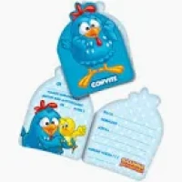 CONVITE GALINHA PINTADINHA COM 8 - 2404 