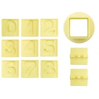 MOLDE PARA EJETOR MAX NUMERO C/12 PECAS - 15293 MOLDE PARA EJETOR MAX NUMERO C/12 PECAS - 15293