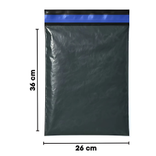 11905 - ENVELOPE PLASTICO SEGURANCA 26X36CM  JJL PLASTIC