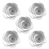  FLOR MÉDIA BRANCA COM 2 - 10536 