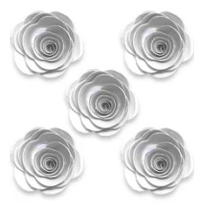  FLOR MÉDIA BRANCA COM 2 - 10536 