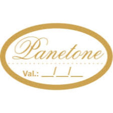  ETIQUETA PANETONE MARCA COR COM 50 -3464