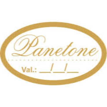  ETIQUETA PANETONE MARCA COR COM 50 -3464