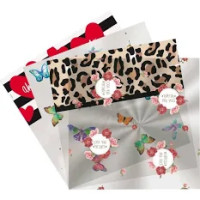 SACO PLÁSTICO PARA CESTA 50X70CM SORTIDO - 12467 