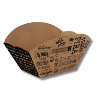 EMBALAGEM PAPEL BATATA FRITA ASSADA E PORCAOES COM 100 - 12170 