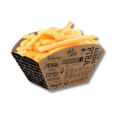  EMBALAGEM PAPEL BATATA FRITA ASSADA E PORCAOES COM 10 - 12171