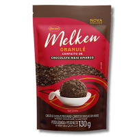 GRANULÉ DE CHOCOLATE MELKEN MEIO AMARGO 130G HARALD - 13734