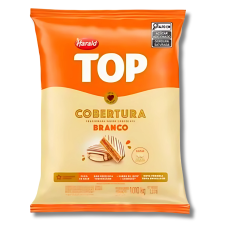 COBERTURA DE CHOCOLATE TOP BRANCO EM GOTAS 1,01KG HARALD - 13739