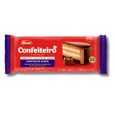 BARRA DE CHOCOLATE COBERTURA CONFEITEIRO BLEND 1,01KG HARALD - 13741 BARRA DE CHOCOLATE COBERTURA CONFEITEIRO BLEND 1,01KG HARALD - 13741