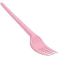 6454 - GARFO SOBREMESA ROSA BEBE PLASTILÂNIA COM 1000