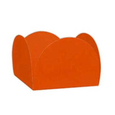 FORMINHA 4 PÉTALAS LARANJA FUNFESTAS COM 50 -8785 
