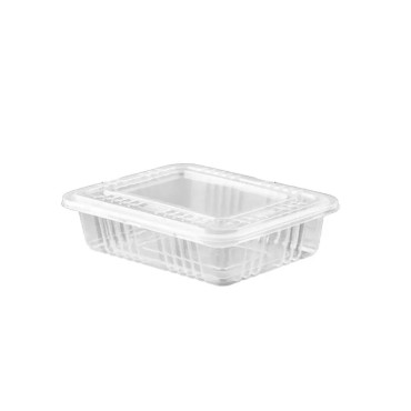 POTE RETANGULAR COM TAMPA 250ML GALVANOTEK G313 COM 10 - 9153 