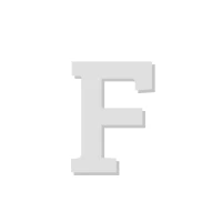  LETRA F PROVENÇAL PIFFER - 3751