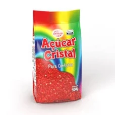 ACUCAR CRISTAL VERMELHO ARCOLOR 500G - 18385