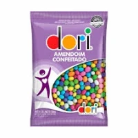 AMENDOIM COLORIDO DORI CONF 500G - 15883