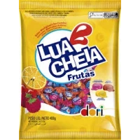 BALA LUA CHEIA FRUTAS DORI 400G-UNID DORI ALIMENTOS DOCES BOMBONIERE - 14739