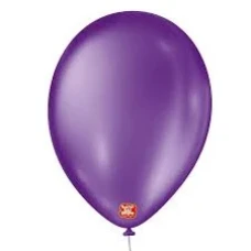 BALAO LATEX CINTILANTE 7 VIOLETA C/50 - 16388
