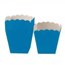 CACHEPOT GRANDE DE PAPEL AZUL C/10 - 16001