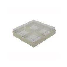 CAIXA 11X11X4CM 4 BEM CASADO BROWNIE BR - 17050