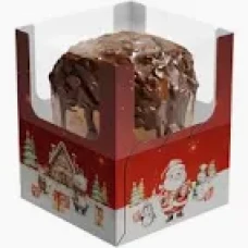 CAIXA 15X15X17 ENCANTO PANETONE UNI IDEIA C5116 NATAL NOEL - 18955