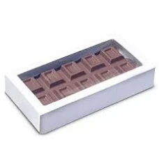 CAIXA 16,5X8,3X3 DSC1BL-BARRA CHOCOLATE SULFORMAS BRANCO UNIDADE - 12943