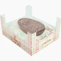 CAIXA 16X12X8,5 OVO COLHER ENCANTO C/5 IDEIA PASCOA ENCANTO REF C5794  150/250G - 19303