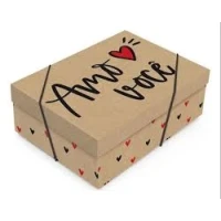 CAIXA 24X18X8 RET C/TPA AMO VOCE P UNIDA - 18065