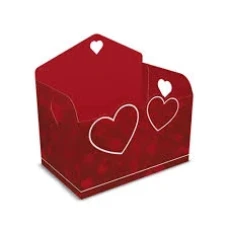 CAIXA 29X21X13 ENVELOPE AMOR C4378 C/10 - 13324