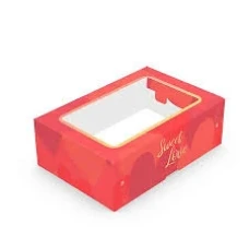 CAIXA 4X12X8 PRACTICE C/VISOR 6DOCES -UM IDEIA SWEET LOVE C4896 - 15566