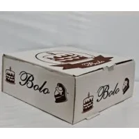 CAIXA PAPEL BOLO 39X39X13CM N7-UNIDADE SQUARIS - 16037