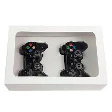  CAIXA BRANCA KIDS MINI CONTROLE PLAYSTATION - 12863 