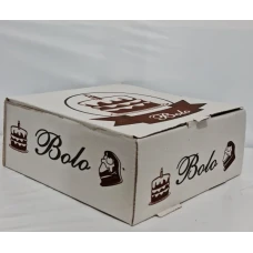 CAIXA PAPEL BOLO 31X31X11CM IMPR N8 UNID 31,9X31,9X11CM GALPAO - 17114