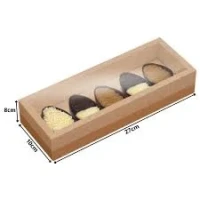 CAIXA 27X10X8 DEGUSTACAO C/MOLDURA UNIDA IDEIA PASCOA ESSENCIAL C5317 5X50G KRAFT - 19318