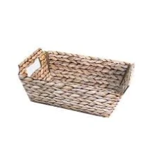 CAIXOTE DE CARTAO PALHA TRANCADA G CROMU 25X19X10 CROMUS - 15511