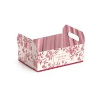 CAIXOTE DE CARTAO VERSALHES M 22X15X8 UN 22X15X8 CROMUS - 17847