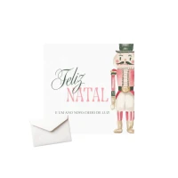 CARTAO PRESENTE SOLDADINHO C/4 STICKR REFE 2468 - 18995