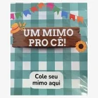 CARTAO UM MIMO PRO CE VERDE C/10CARTOES STICKR REFE 2377 - 18071