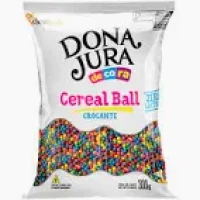 CEREAL MICRO CROCANTE COLORIDO 300G DONA JURA CHOCOLATE VIBRANTE - 16615