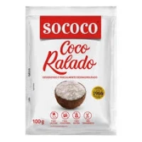 COCO RALADO SOCOCO 100G-UNIDADE CONFEITARIA - 14247