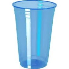 COPO PL 300ML BALADA NEON AZUL C/25 - 16389
