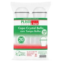 COPO PL DESC 300ML PLAST C/TPA BOLHA C20 - 17157