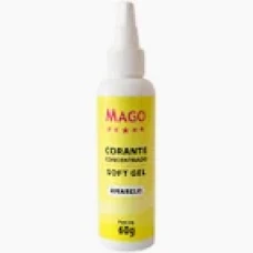 CORANTE SOFT GEL AMARELO 60G MAGO - 4570