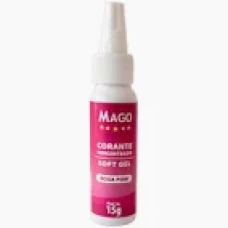 CORANTE SOFT GEL ROSA PINK 15G MAGO - 9682