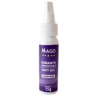 CORANTE SOFT GEL ROXO UVA 15G MAGO - 11833