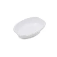 CUMBUCA OVAL BIODEGRADAVEL BRANCO CX800 TRIKTRIK 80X10 - 15733