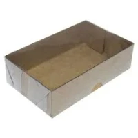 CX 14X7X4 KRAFT C/TAMPA TRANSP C/10 - 18363