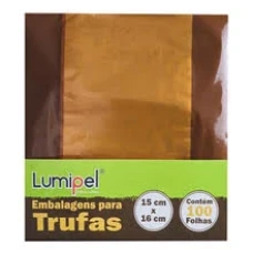 EMB ALUM P/TRUFA TRADICIONAL 15X16 C/100 - 16739
