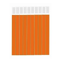 ENFEITE P/FESTA-PULSEIRA PAPEL LARANJA - 17289