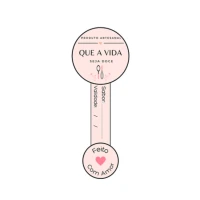 ETIQUETA ADES LACRE CORACAO STICKR C/25 11X4 REF 2299 COD 2161 - 16601