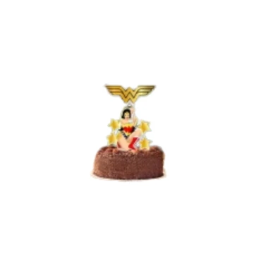 TOPPER TOPO PARA BOLO MULHER MARAVILHA - 10516 